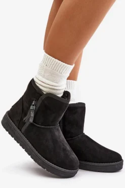 Śniegowce Damskie Big Star OO274A163 Czarne