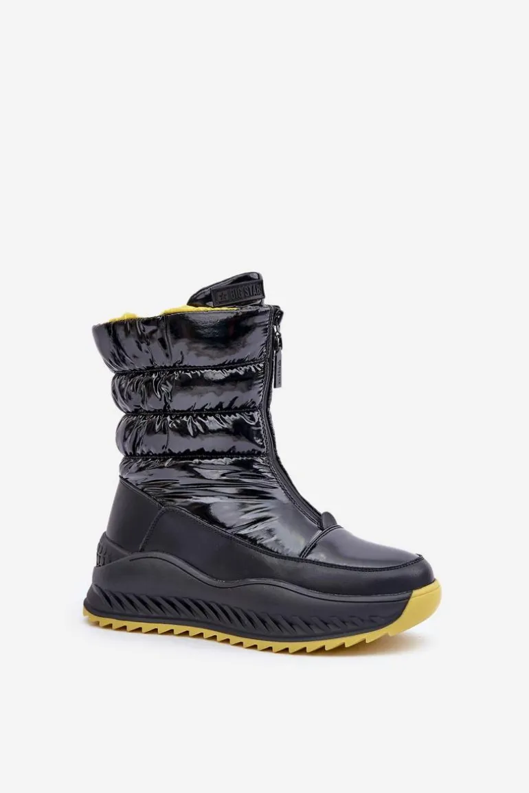 Śniegowce Damskie Big Star OO274A395 Czarne