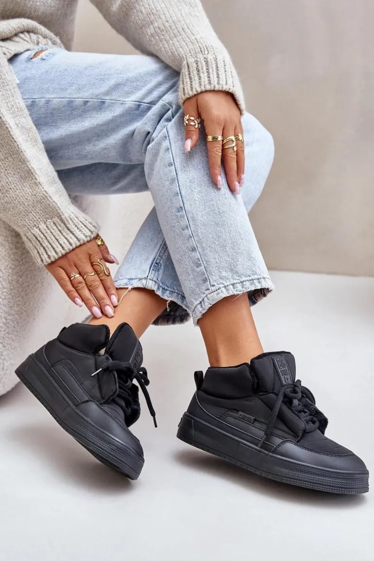 Śniegowce Damskie Big Star OO274A530 Czarne