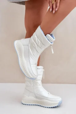 Śniegowce Damskie Big Star OO274A396 Białe