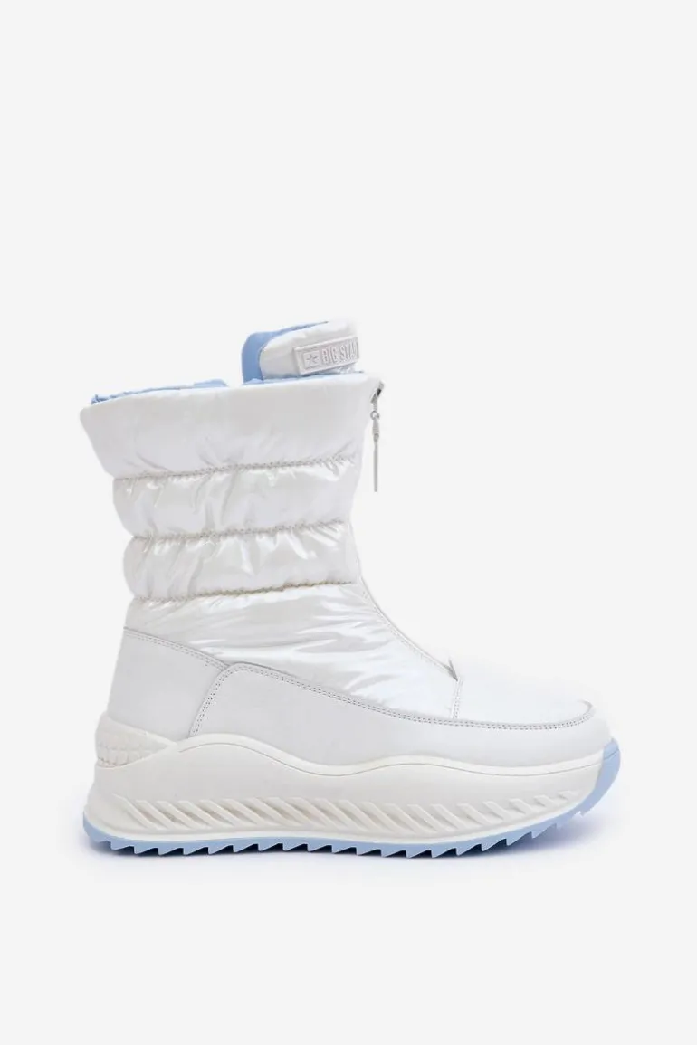 Śniegowce Damskie Big Star OO274A396 Białe