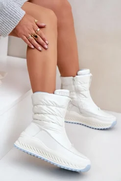 Śniegowce Damskie Big Star OO274A396 Białe