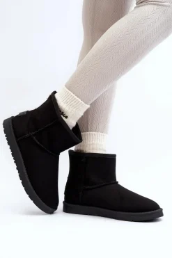 Śniegowce Damskie Cross Jeans MM2R4024 Czarne