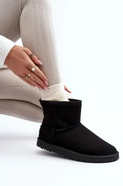 Śniegowce Damskie Cross Jeans MM2R4024 Czarne