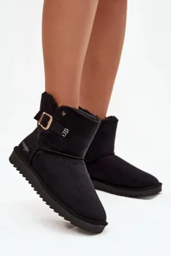 Śniegowce Damskie Z Klamrą Wrangler 20253091.25Y Czarne