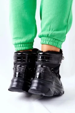 Śniegowce Ocieplane Big Star II274311 Czarne