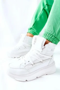 Śniegowce Ocieplane Big Star II274463 Białe