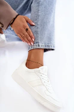 Niskie Buty Sportowe Memory Foam System Big Star KK274259 Białe