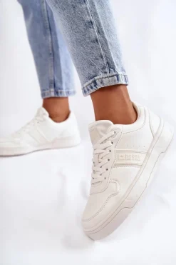 Niskie Buty Sportowe Memory Foam System Big Star KK274259 Białe