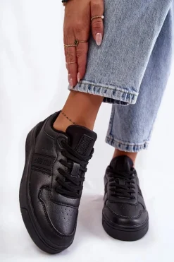 Niskie Buty Sportowe Memory Foam System Big Star KK274258 Czarne