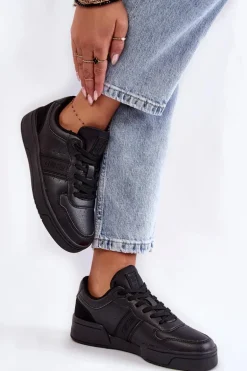 Niskie Buty Sportowe Memory Foam System Big Star KK274258 Czarne