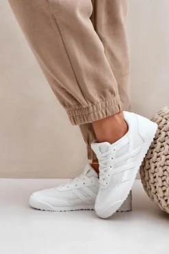 Niskie Tenisówki Trampki Damskie Białe Eezore