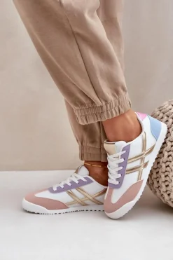 Niskie Tenisówki Trampki Damskie Multikolor Eezore