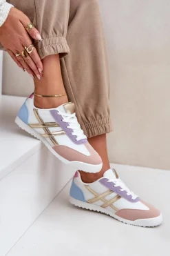 Niskie Tenisówki Trampki Damskie Multikolor Eezore