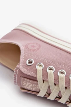 Niskie Trampki Damskie Big Star NN274270 Różowe