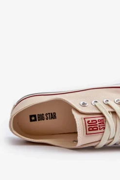 Niskie Trampki Damskie Big Star NN274272 Beżowe