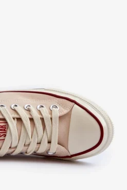 Niskie Trampki Damskie Big Star NN274272 Beżowe