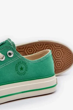 Niskie Trampki Damskie Big Star NN274268 Zielone