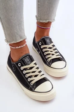 Niskie Trampki Damskie Big Star NN274269 Czarne