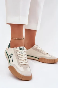 Niskie Trampki Damskie Big Star NN274867 Beżowe