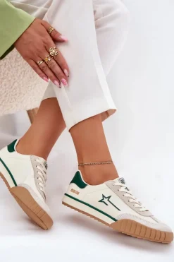 Niskie Trampki Damskie Big Star NN274867 Beżowe