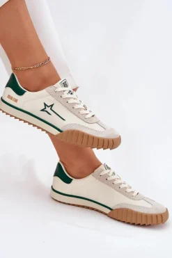 Niskie Trampki Damskie Big Star NN274867 Beżowe