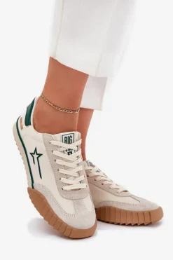 Niskie Trampki Damskie Big Star NN274867 Beżowe