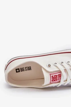 Niskie Trampki Damskie Big Star NN274274 Białe