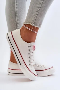 Niskie Trampki Damskie Big Star NN274274 Białe