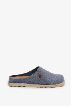 Obuwie Domowe Kapcie Damskie Inblu CS000047 Błękitne