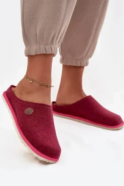 Obuwie Domowe Kapcie Damskie Inblu CS000047 Różowe