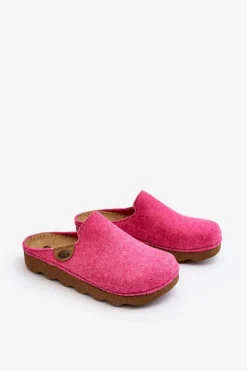 Obuwie Domowe Kapcie Damskie Profilaktyczne Inblu DK000011 Fuksja