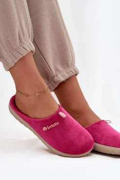 Obuwie Domowe Kapcie Damskie Inblu ET000037 Różowe