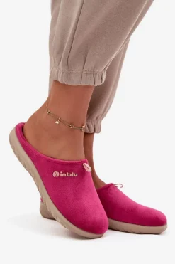 Obuwie Domowe Kapcie Damskie Inblu ET000037 Różowe