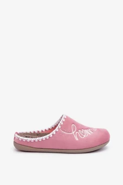 Obuwie Domowe Kapcie Damskie Inblu GF000026 Różowe