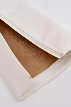 Ocieplane Kozaki Na Szpilce Z Wywiniętą Cholewką Białe Tamonia