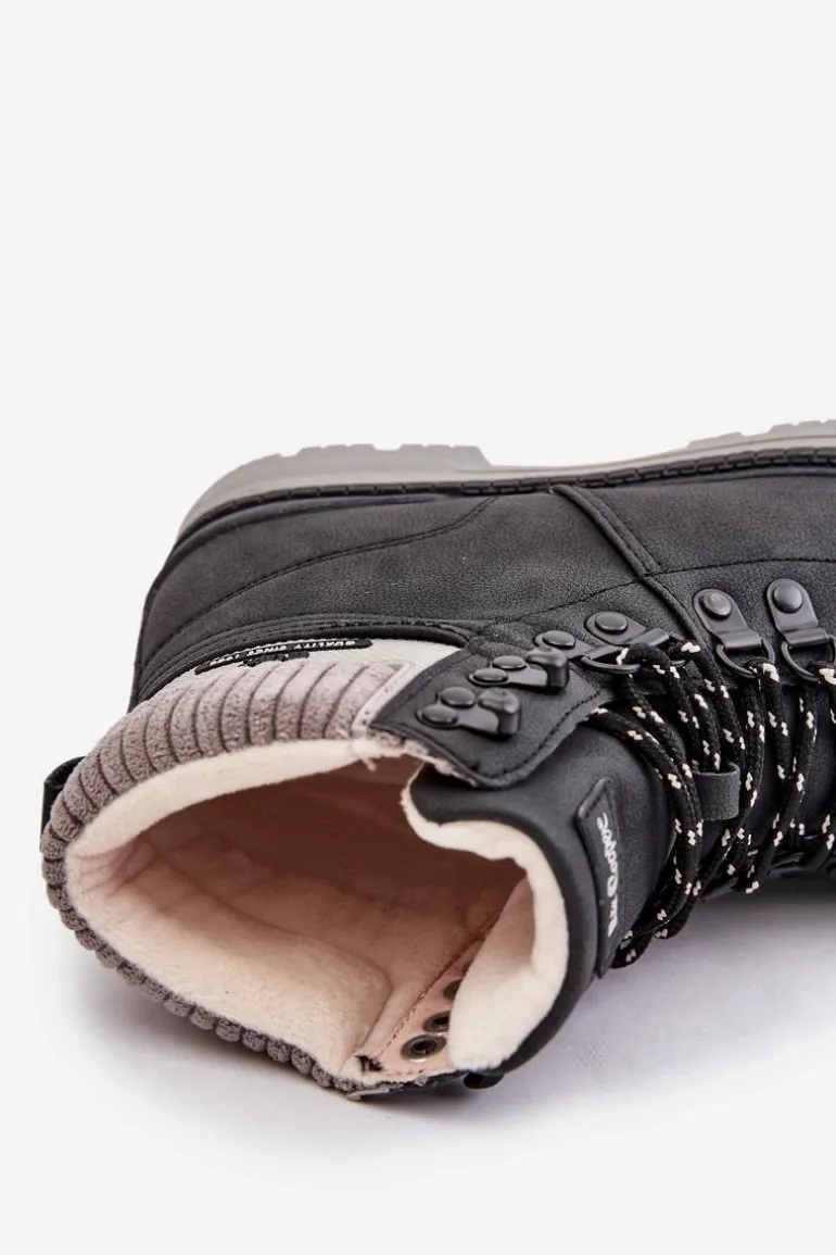 Ocieplane Trapery Damskie Lee Cooper LCJ-24-03-3043 Czarne