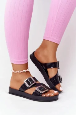 Pachnące Gumowe Klapki Eco Friendly ZAXY HH285109 Czarne