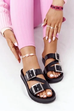 Pachnące Gumowe Klapki Eco Friendly ZAXY HH285109 Czarne