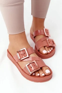 Pachnące Gumowe Klapki Eco Friendly ZAXY HH285106 Ceglaste