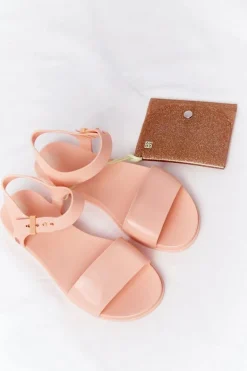 Pachnące Gumowe Sandaly Eco Friendly ZAXY HH285123 Nude