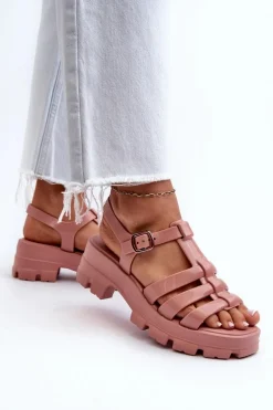 Pachnące Sandały Damskie ZAXY NN285038 Brudny Róż