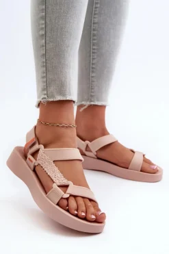 Pachnące Sandały Na Rzep ZAXY LL285061 Jasnoróżowe