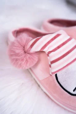 Papcie damskie Domowe Różowe Mashimaro