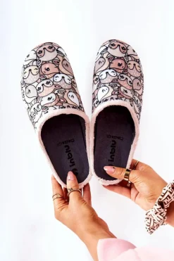 Papcie Klapki Befado Sarenki 155D203 Beżowe