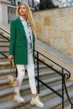 Półbuty Na Masywnej Podeszwie Nicole 2701/004 Biało-Złote