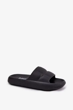 Piankowe Klapki Damskie LEE MAYA SLIDER WOMEN LOW 50251016 Czarne