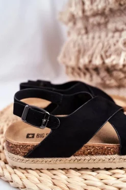 Sandałki Dziecięce Big Star Czarne FF374168