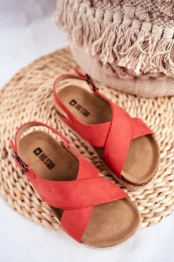 Sandałki Dziecięce Big Star Koral FF374171