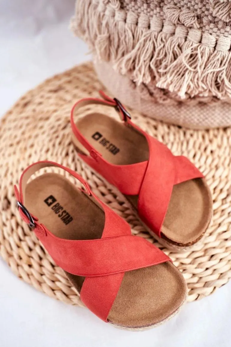 Sandałki Dziecięce Big Star Koral FF374171